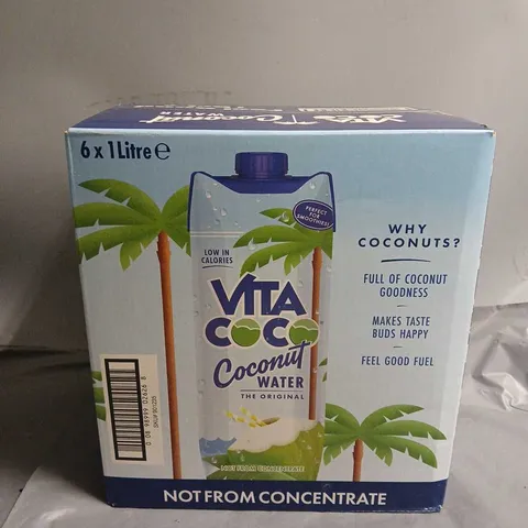 BOXED VITA COCO COCONUT WATER 6X1 LITRE 