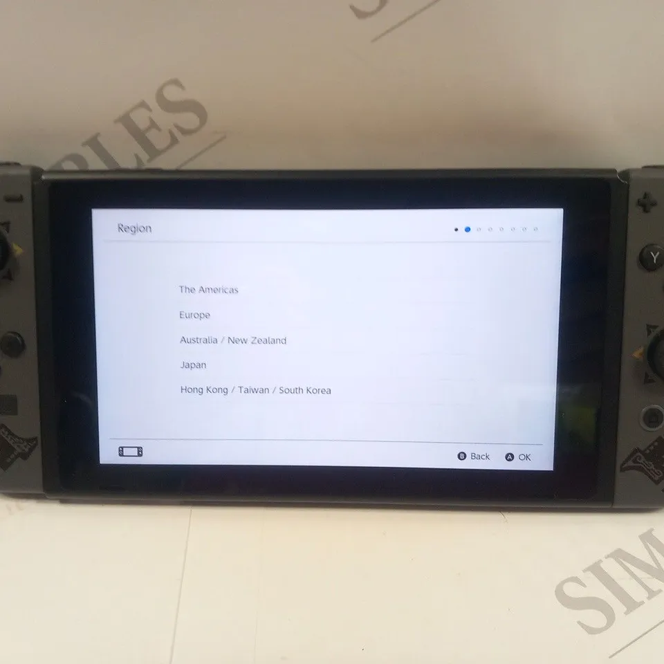 BOXED NINTENDO SWITCH HANDHELD GAMES CONSOLE