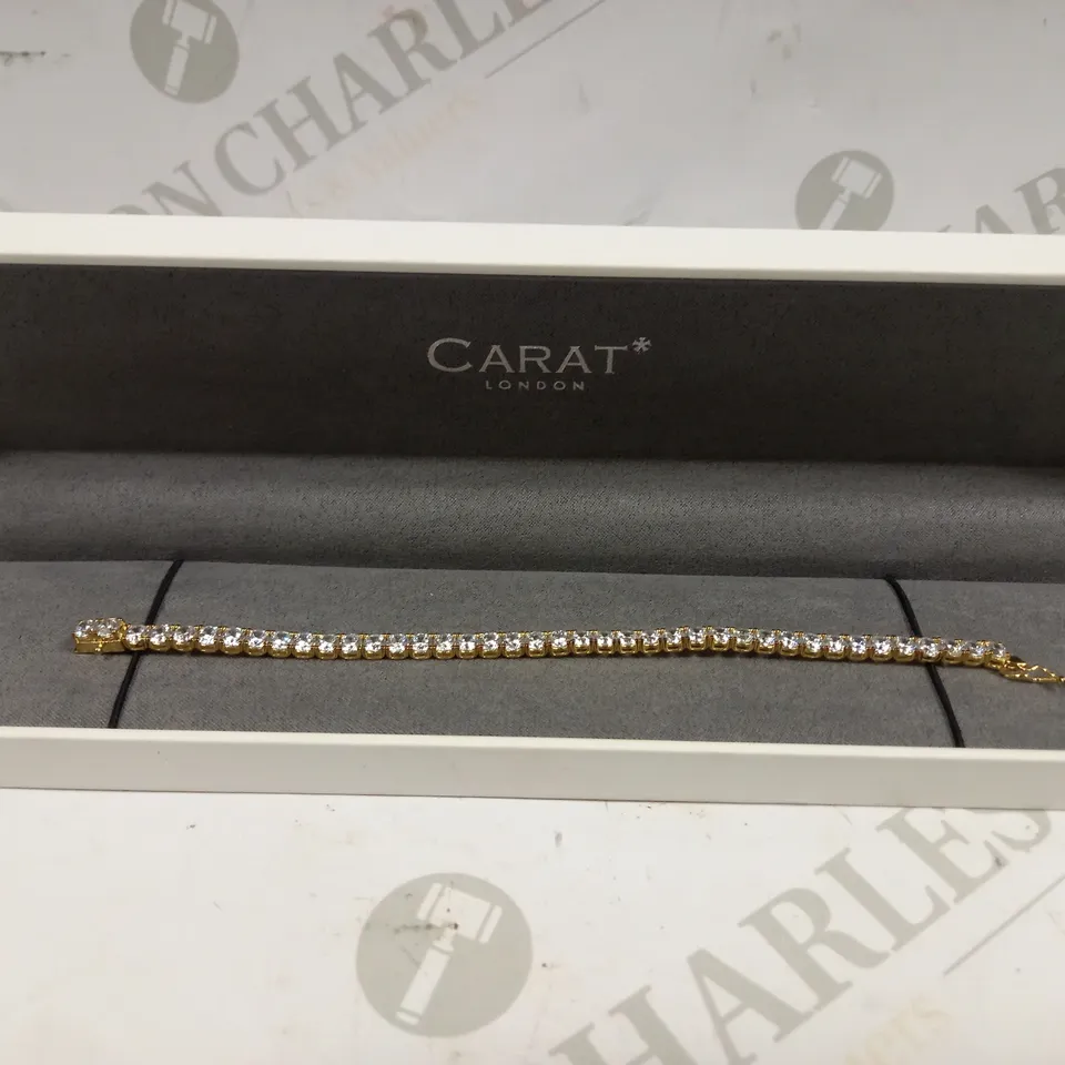 CARAT LONDON ROUND PRONG TENNIS BRACELET 