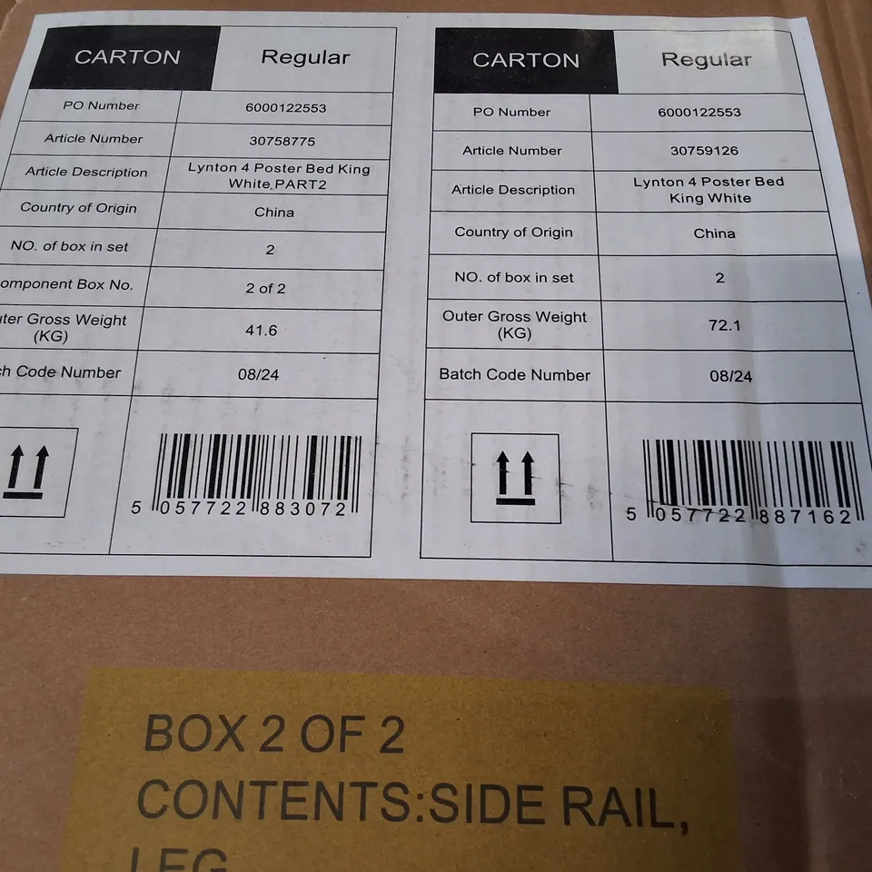 PALLET OF ASSORTED FLAT PACK FURNITURE PARTS