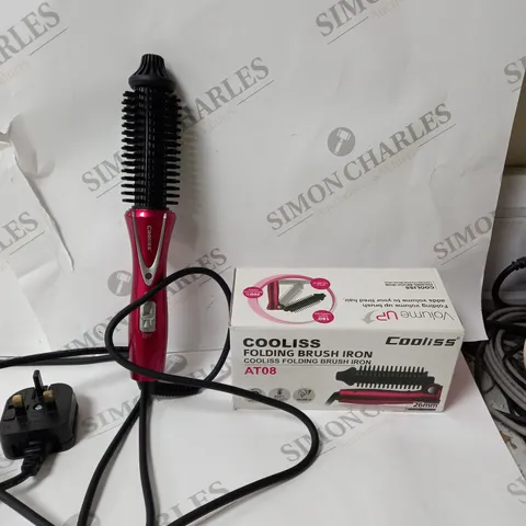 BOXED COOLISS FOLDING BRUSH IRON