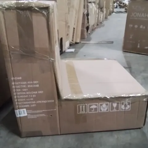 BOXED RIVA CHAIR GREY 