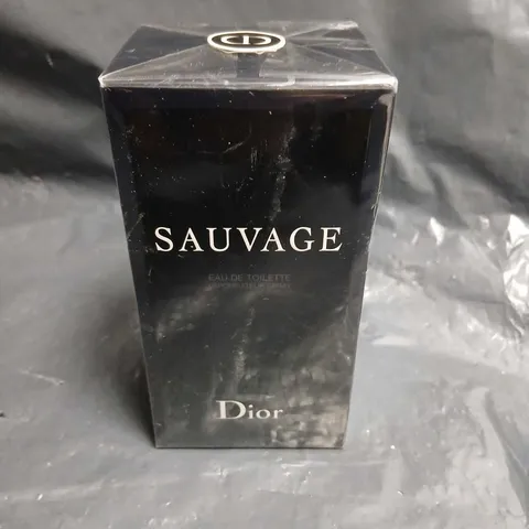 BOXED AND SEALED DIOR SAUVAGE EAU DE TOILETTE SPRAY 100ML 