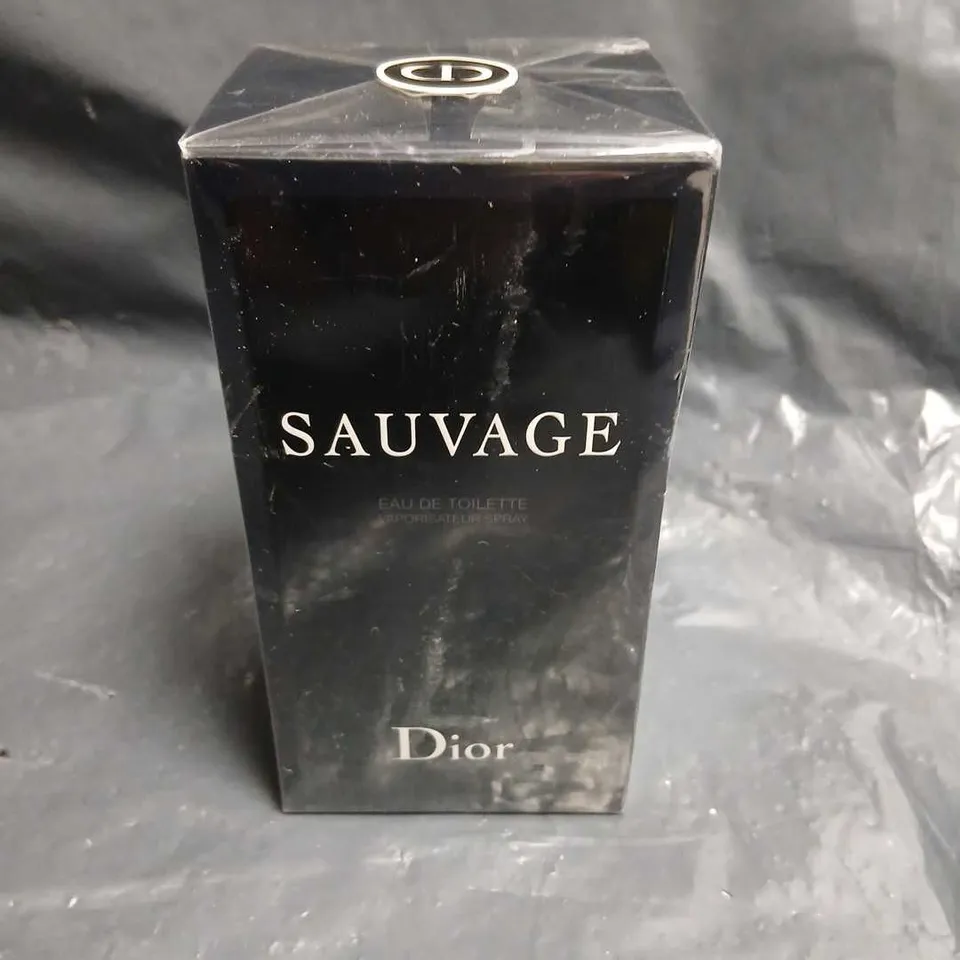 BOXED AND SEALED DIOR SAUVAGE EAU DE TOILETTE SPRAY 100ML 