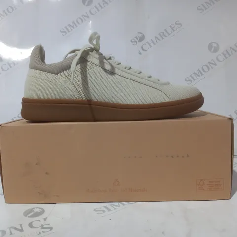 BOXED PAIR OF VIVAIA SHOES IN BEIGE EU SIZE 38