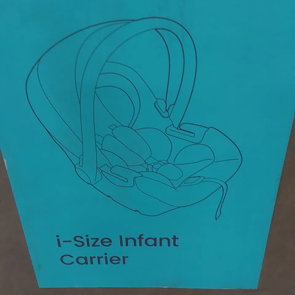 BOXED SILVER CROSS I-SIZE INFANT CARRIER - BLACK 