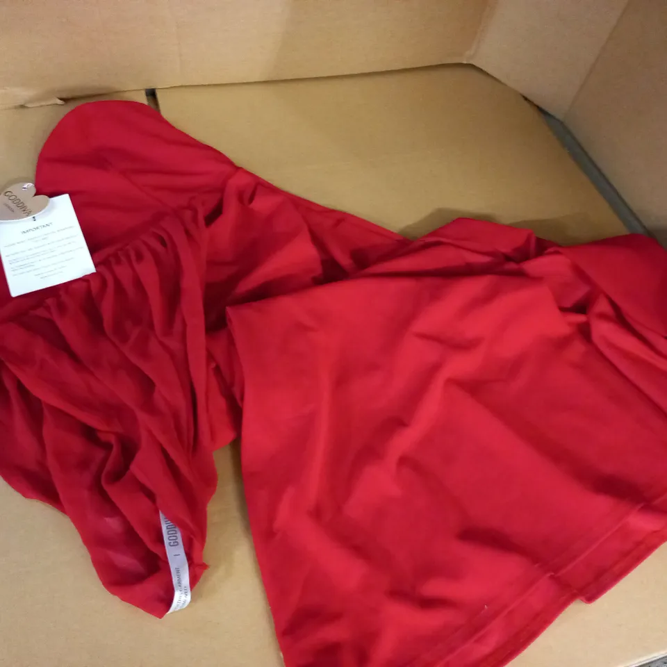 GODDIVA RED DRESS - 16