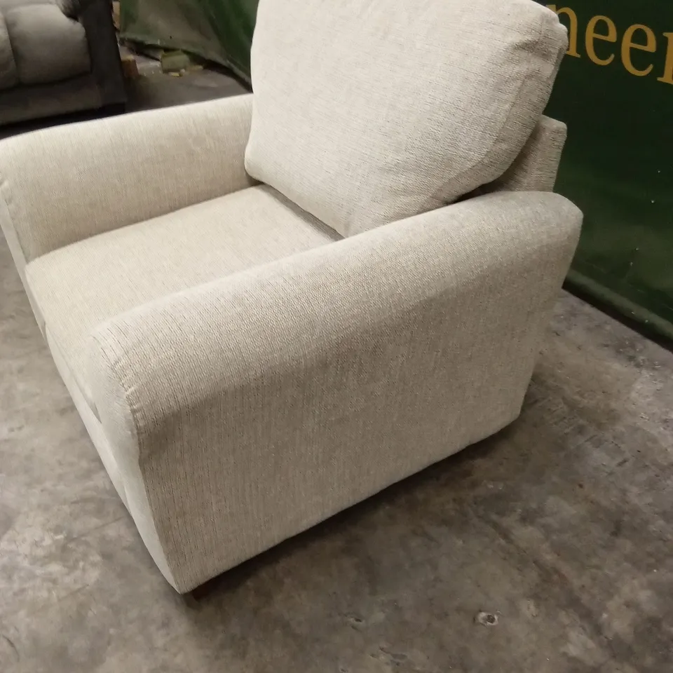 BAILEY FABRIC ARMCHAIR - STONE