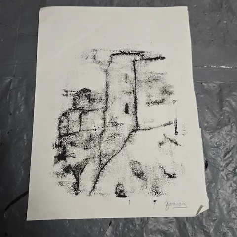 ABSTRACT CITYSCAPE PRINT BARANOVA