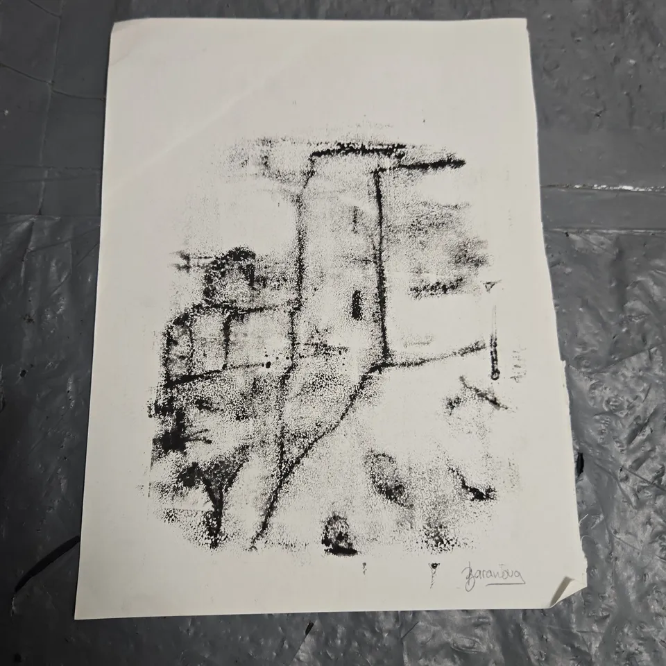 ABSTRACT CITYSCAPE PRINT BARANOVA