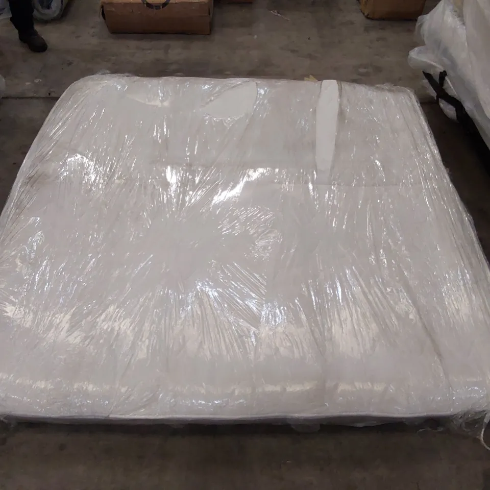 QUALITY BAGGED MEMORY FOAM SPRUNG OPEN COIL SUPER KING SIZE 6FT MATTRESS