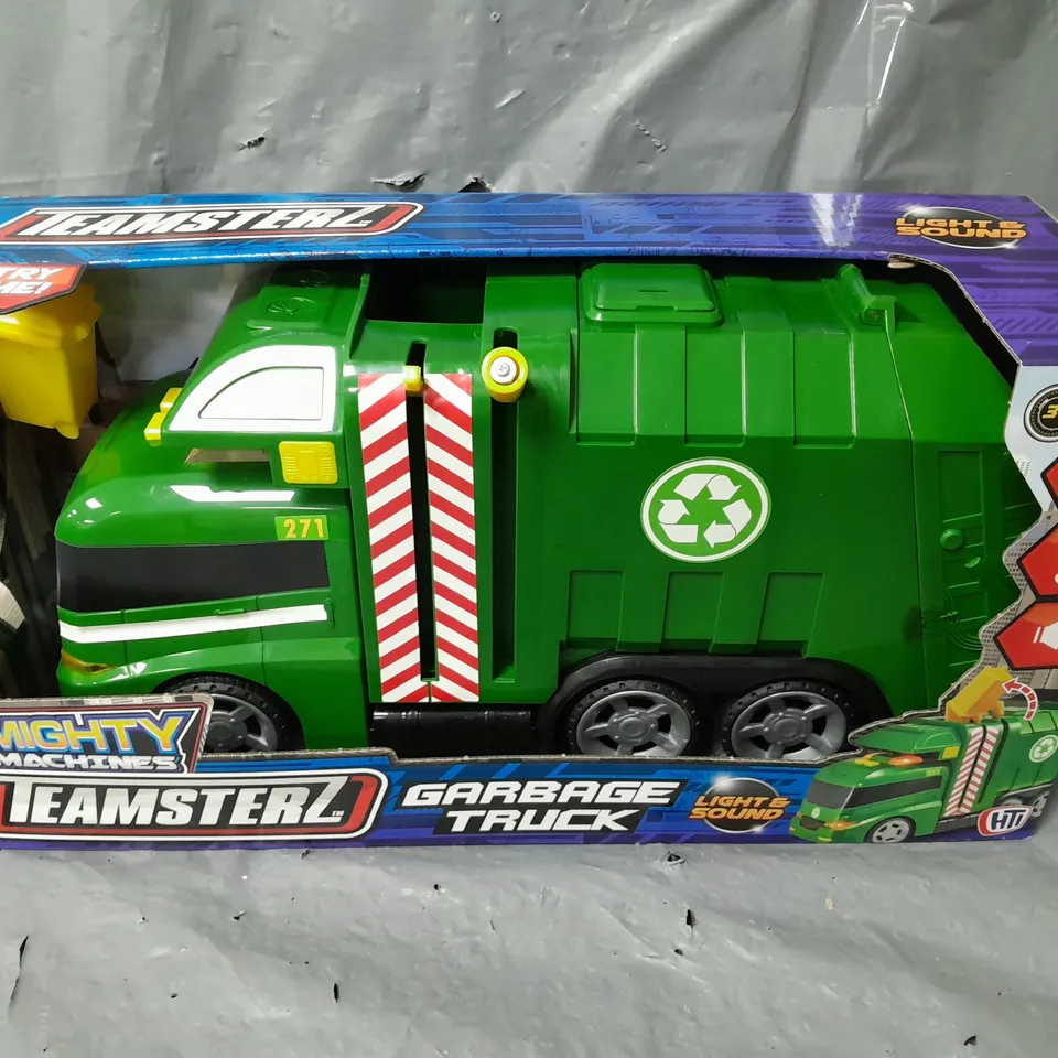 TEAMSTERZ LIGHT & SOUND GARBAGE TRUCK 