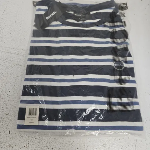 BAGGED BENCH DAMMAR CREWNECK IN NAVY MULTI - XXL