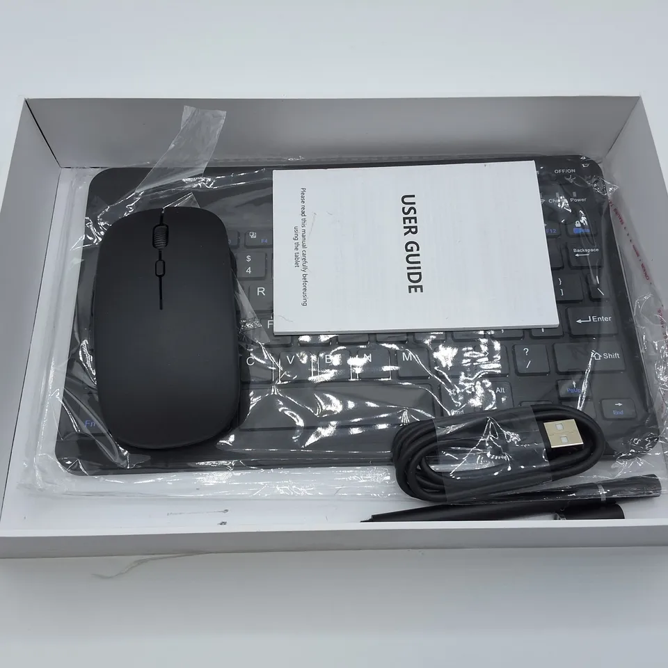 BOXED SMARTCN IT-801B 10.1" 64GB ANDROID TABLET WITH GREY CASE AND ACCESSORIES 