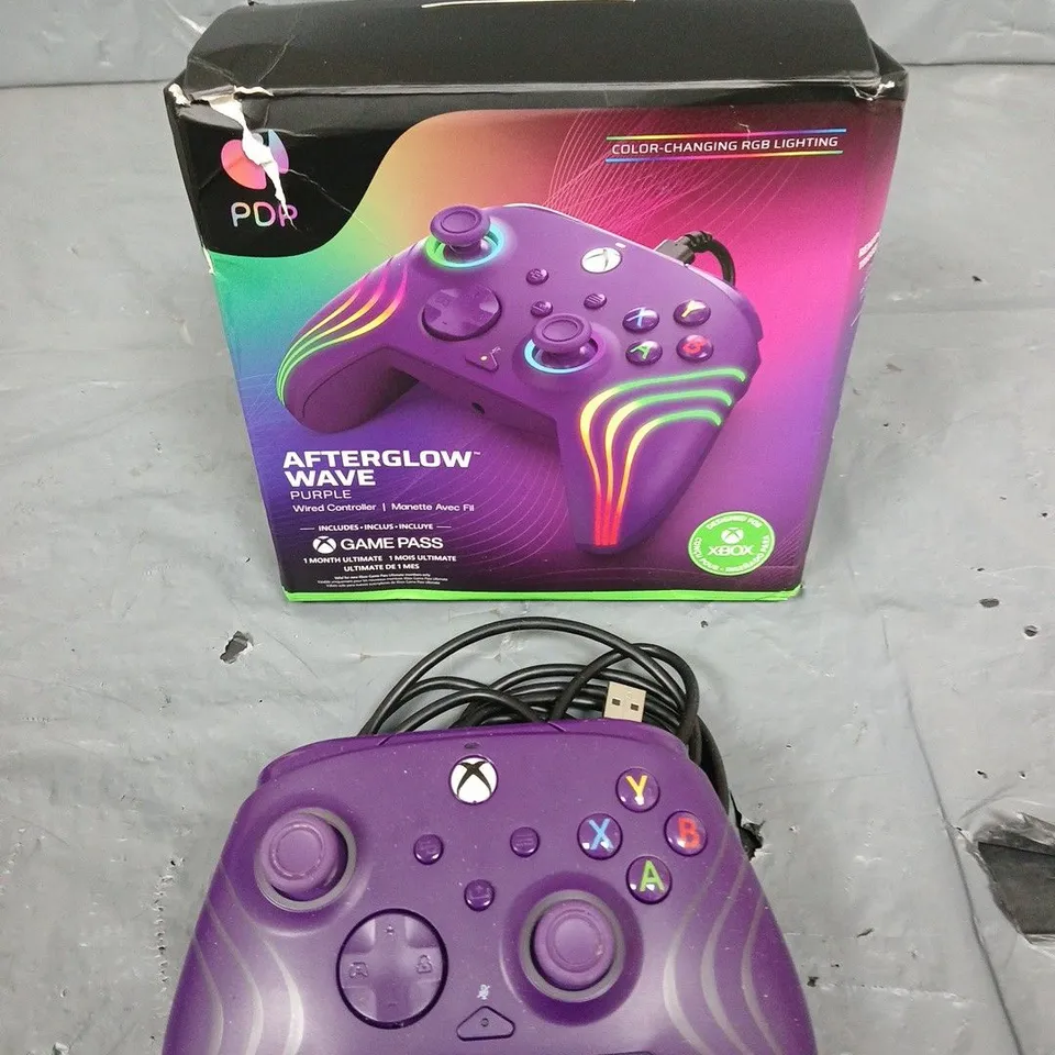 PDP AFTERGLOW WAVE WIRED CONTROLLER - XBOX SERIES X