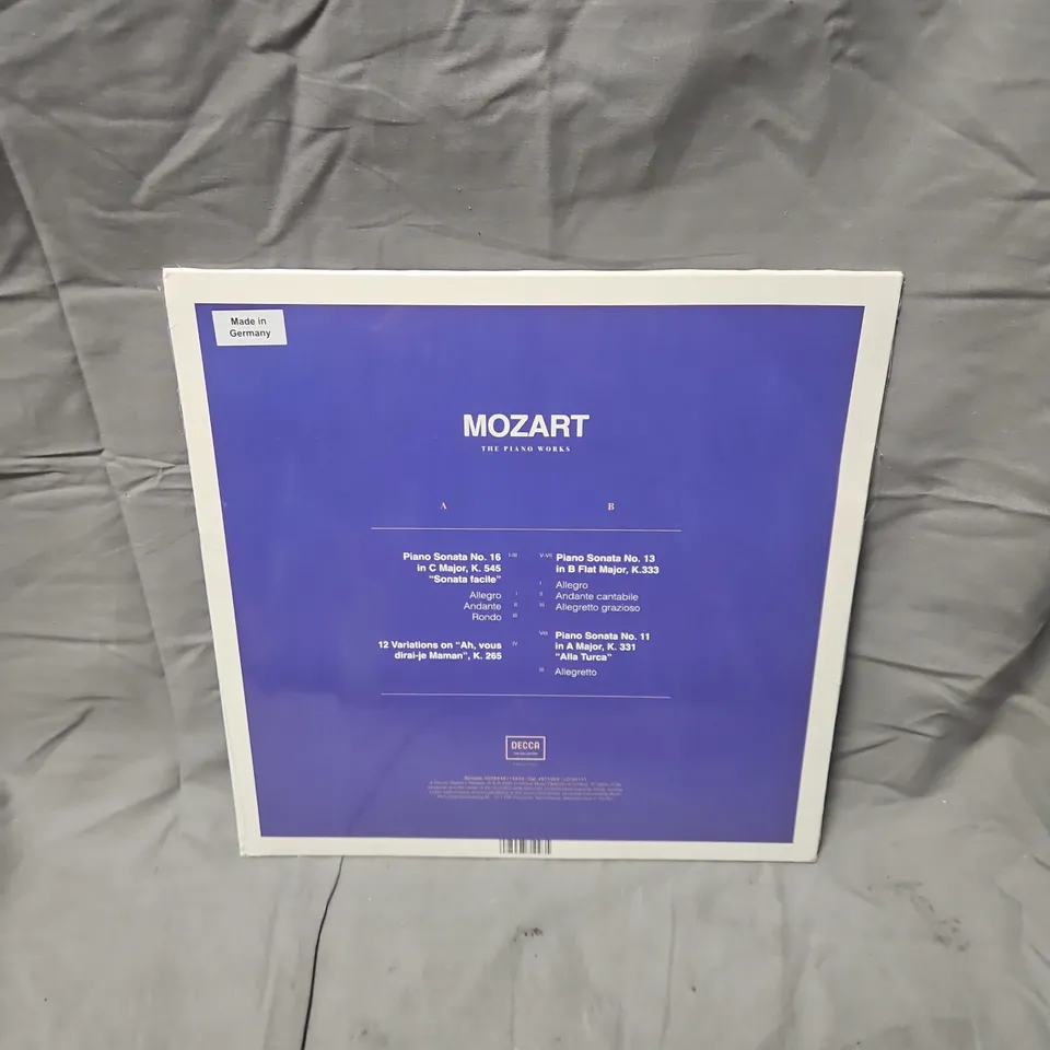 SEALED MOZART: THE PIANO WORKS – LIMITED EDITION PURPLE VINYL (DECCA THE COLLECTION)