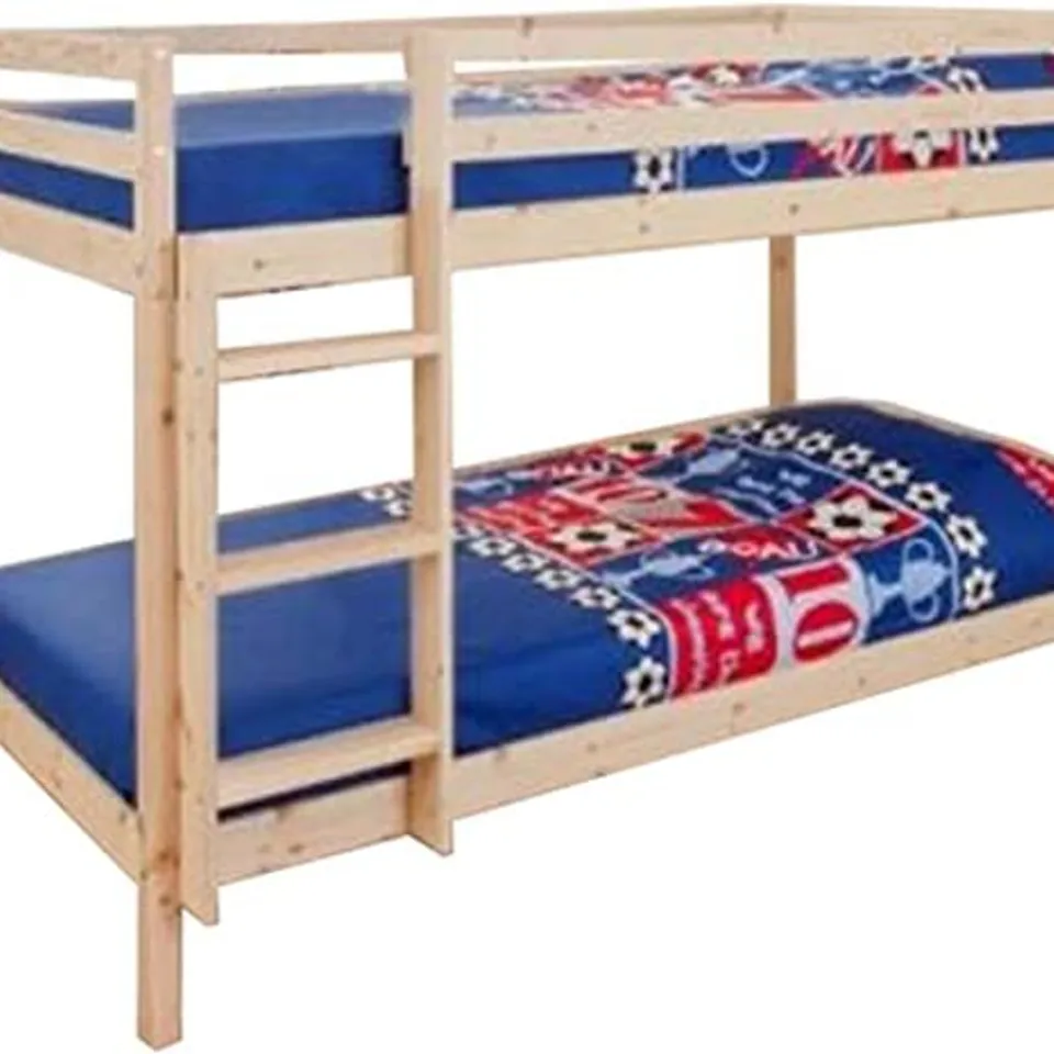 BOXED HAAS SMALL SINGLE 2'6" BED - WHITE