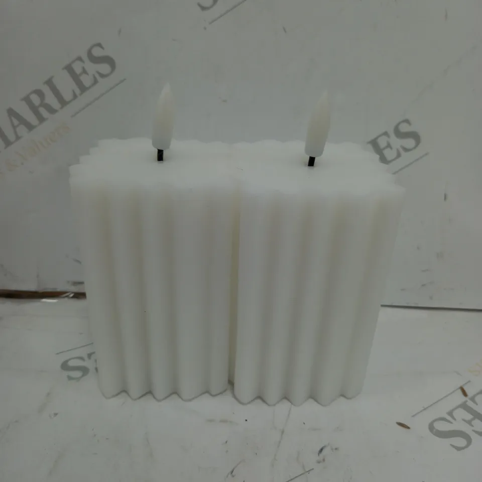 BOXED K BY 2 WAX LIGHT CANDLES 