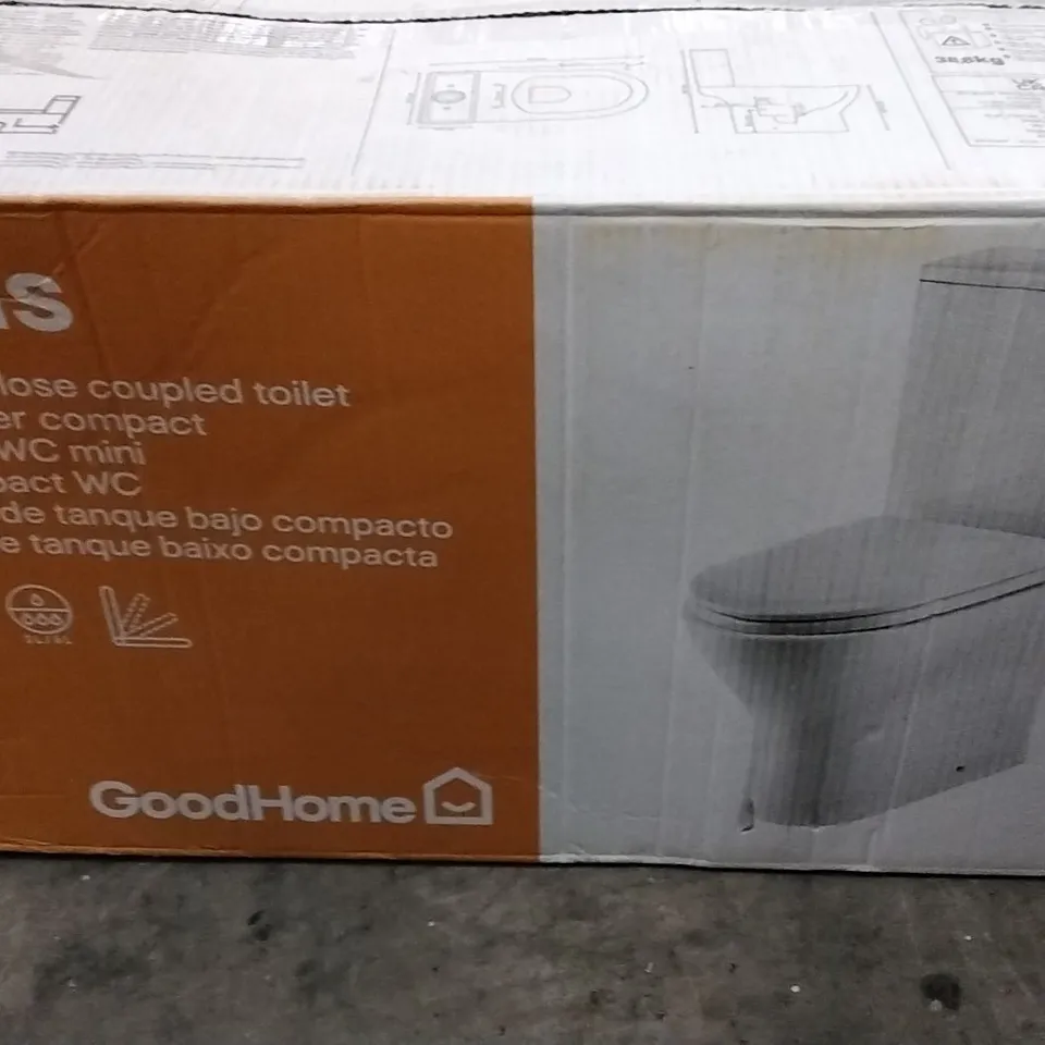BOXED VALOIS COMPACT CLOSE COUPLED TOILET 