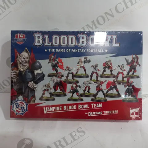 SEALED VAMPIRE BLOOD BOWL TEAM: THE DRAKFANG THIRSTERS