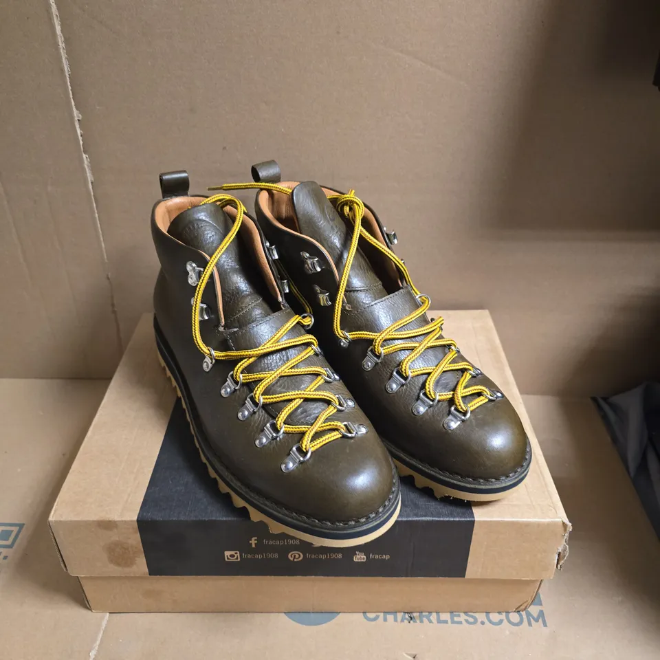 Fracap M120 Boots – Olive (Nebraska 392), UK 10