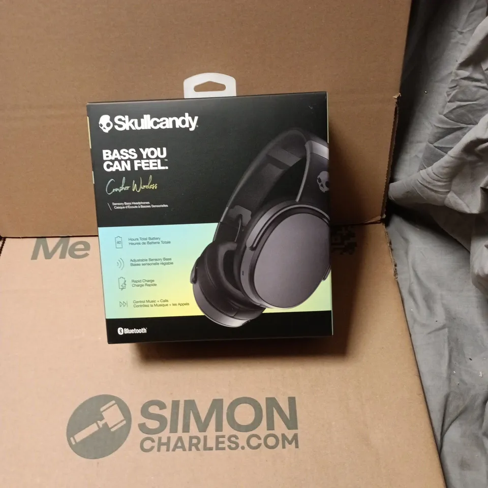 SKULLCANDY CRUSHER WIRELESS HEADPHONES – BOXED