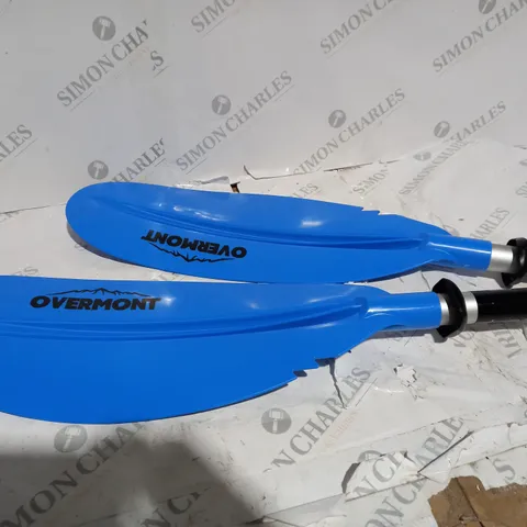 OVERMONT KAYAK PADDLE OAR ALUMINUM ALLOY ADJUSTABLE