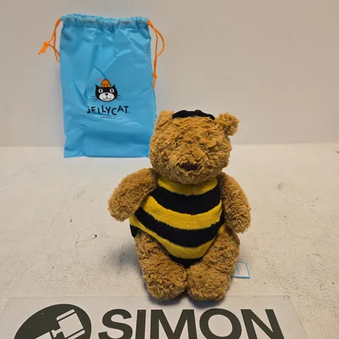JELLYCAT BARTHOLOMEW BEAR 'BUMBLEBEE' PLUSH TOY – SOFT TOY