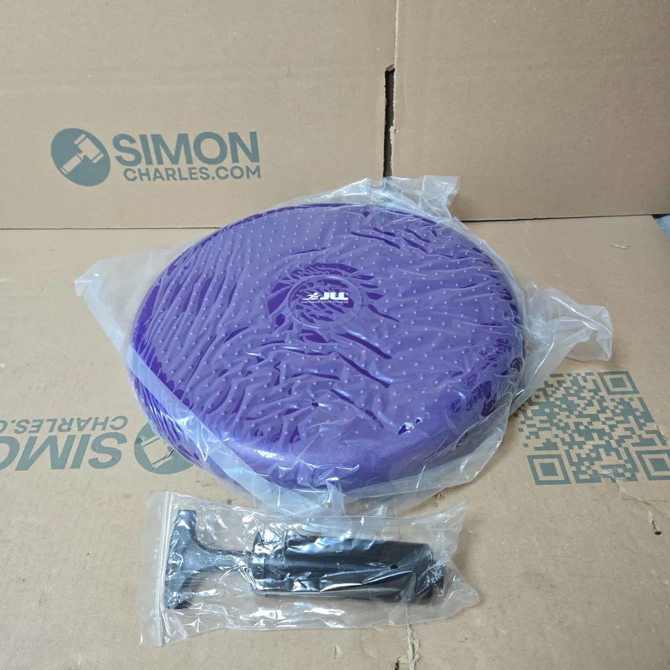 JLL WOBBLE BALANCE BOARD PURPLE. BOXED