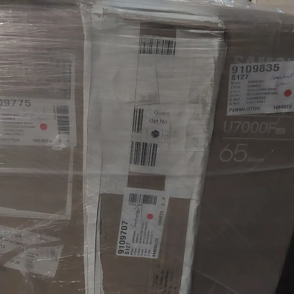 PALLET CONTAINING APPROXIMATELY 10 DAMAGED TVS