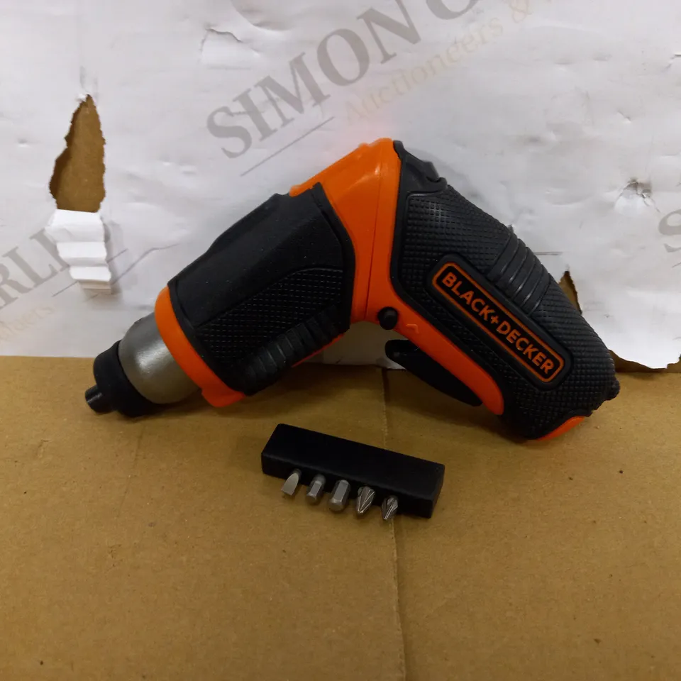 BLACK+DECKER CS3653LC-GB 3.6 V LI-ION SCREWDRIVER