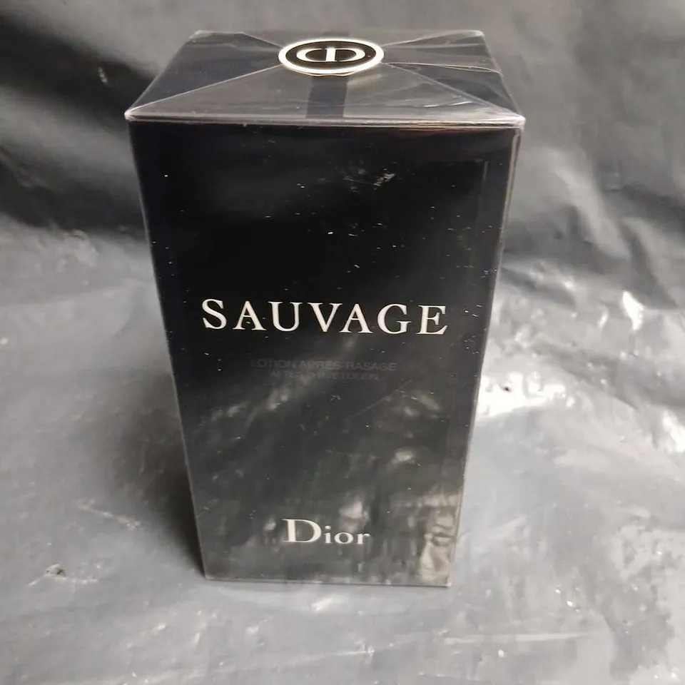 BOXED AND SEALED DIOR SAUVAGE AFTER SHAVE LOTION 100ML