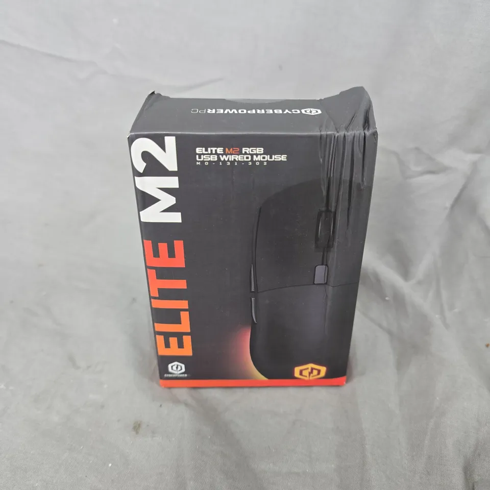 BOXED CYBERPOWER PC ELITE M2 MOUSE