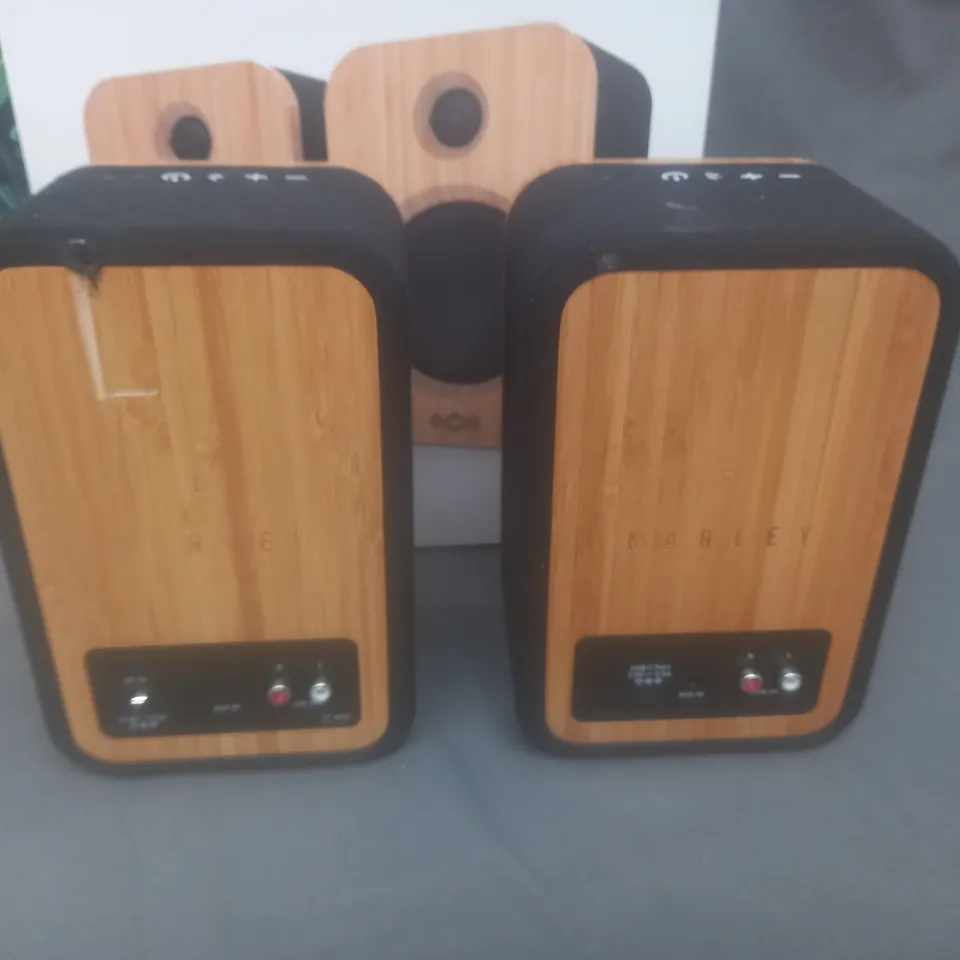 BOXED HOUSE OF MARLEY GET TOGETHER DUO SPEAKERS 