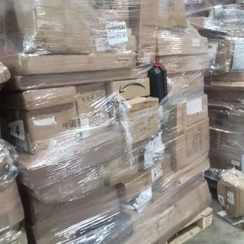 PALLET OF ASSORTED HOUSEHOLD GOODS AND PRODUCTS TO INCLUDE;MEAT GRINDER,VACUUM CLEANER,POWER TOOL BATTERY