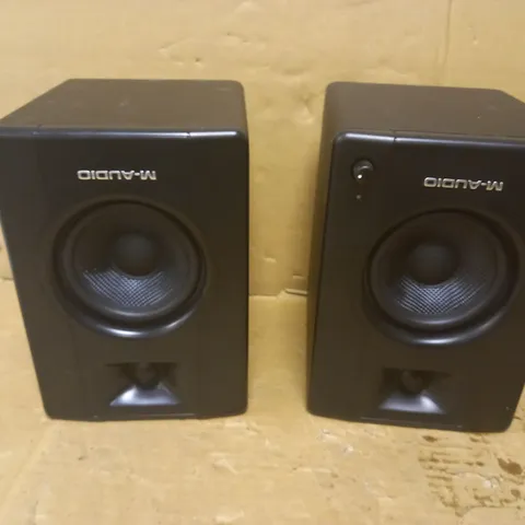 M-AUDIO BX4 - 120-WATT POWERED DESKTOP COMPUTER SPEAKERS
