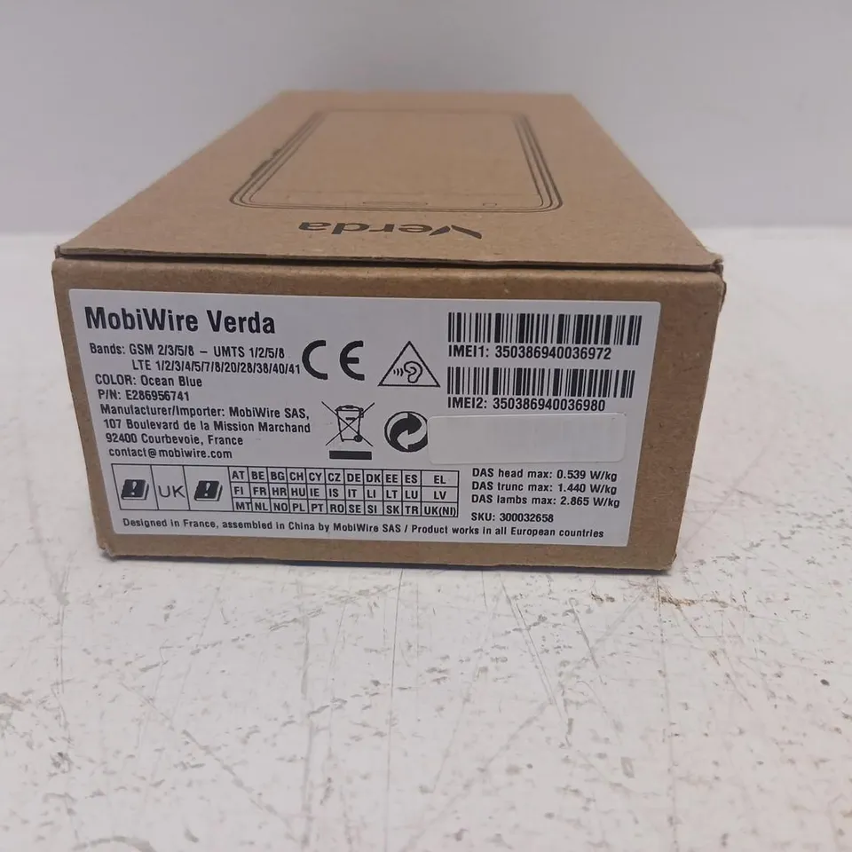 MOBIWIRE VERDA – MOBILE PHONE (BOXED)