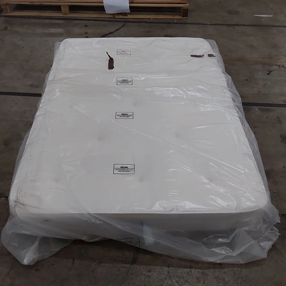 QUALITY BAGGED ROSAMUND STARLIGHT OPEN COIL 4'6" MATTRESS