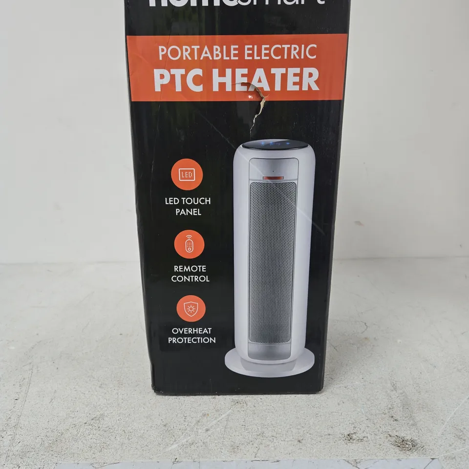 HOMESMART PORTABLE ELECTRIC PTC HEATER – BOXED