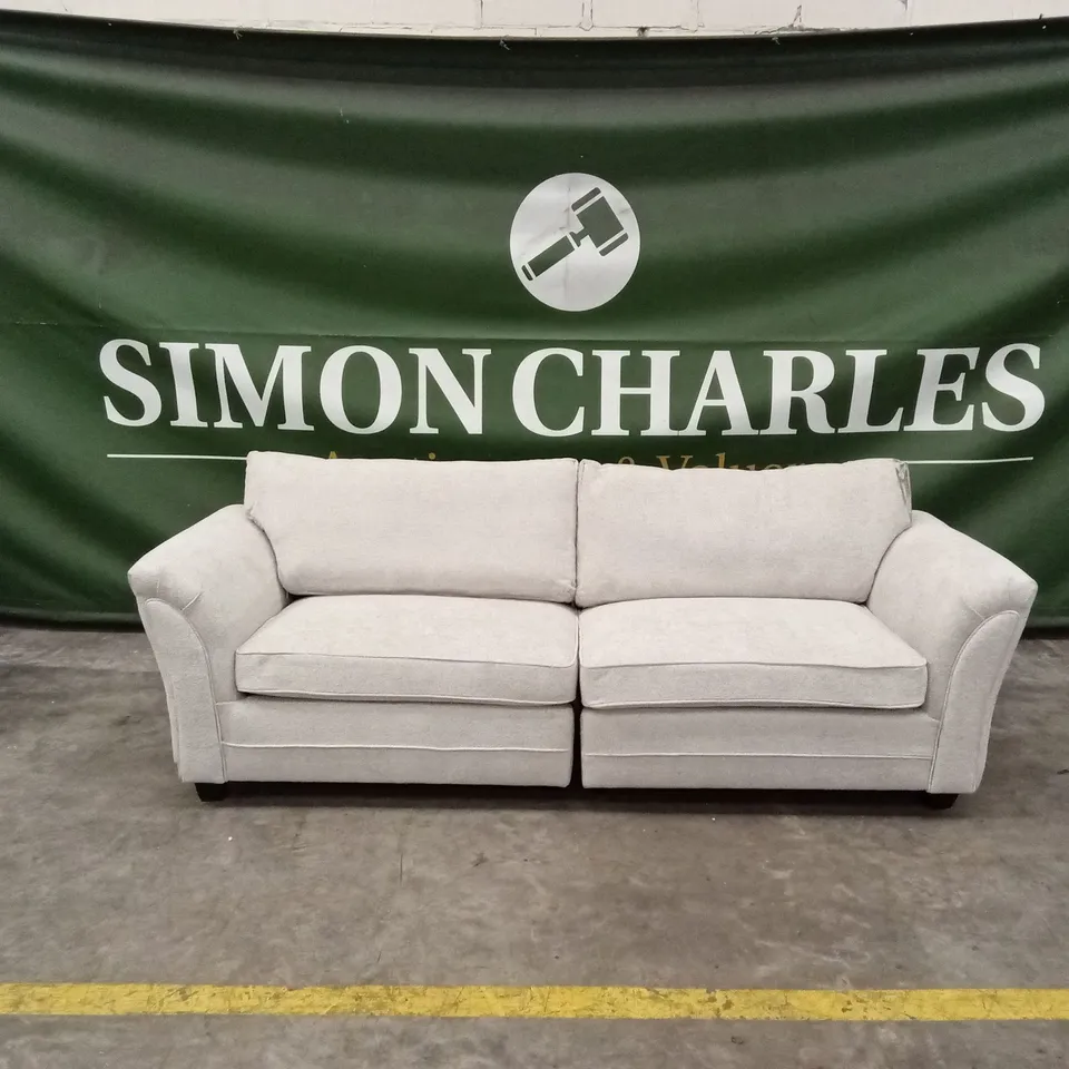 DURY CHUNKY WEAVE 4 SEATER STANDARD BACK SOFA RRP £679