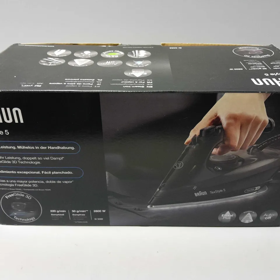 BOXED BRAUN TEXSTYLE 5 IRON