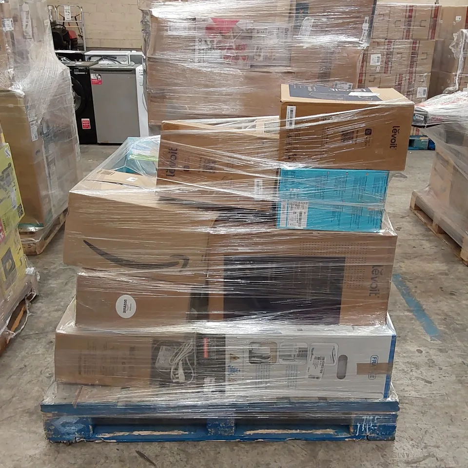 PALLET OF APPROXIMATELY 25 UNPROCESSED RAW RETURN HOUSEHOLD AND ELECTRICAL GOODS TO INCLUDE;