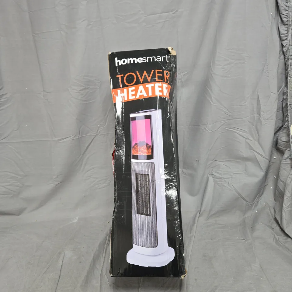 HOMESMART TOWER HEATER – PORTABLE ELECTRIC SPACE HEATER, BOXED