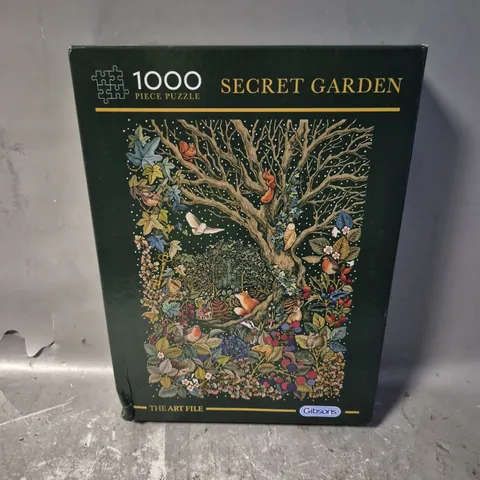 BOXED GIBSONS SECRET GARDEN 1000 PIECE PUZZLE