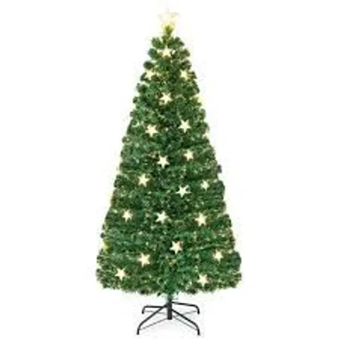 PRE LIT ARTIFICIAL CHRISTMAS TREE WITH QUICK SHAPE TECH