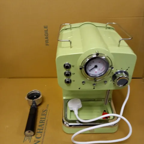 SWAN SK22110GN, RETRO PUMP ESPRESSO COFFEE MACHINE