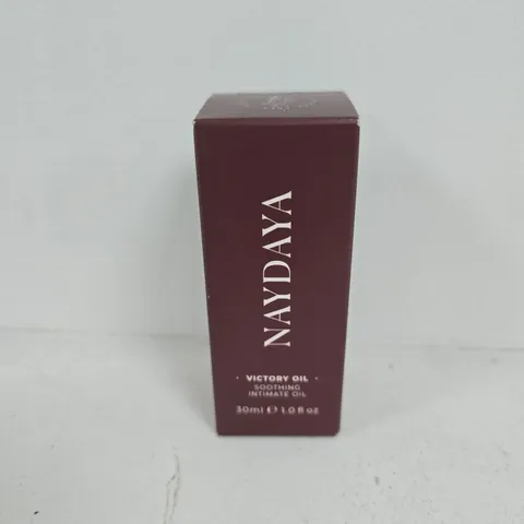 BOXED AND SEALED NAYDAYA VICTORY OIL SOOTHING INTIMATE OIL (30ML)