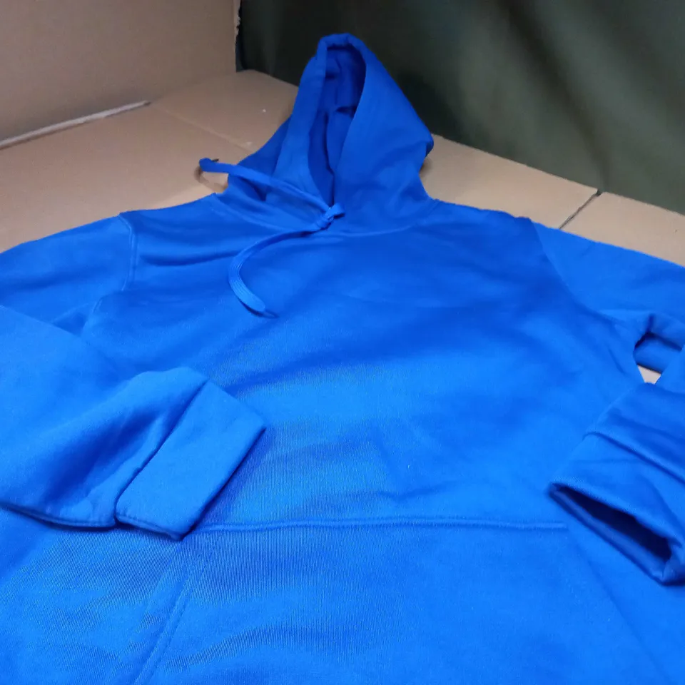 ROYAL BLUE FRONT POCKET HOODIE - LARGE