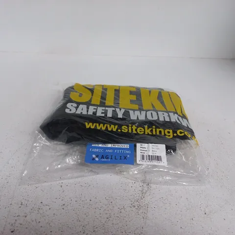 SITE KING BLACK WORK TROUSERS 12R