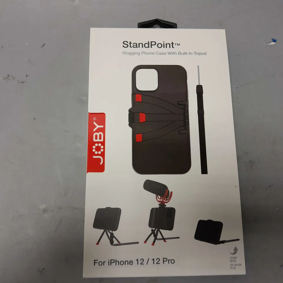 APPROXIMATELY 50 JOBY STANDPOINT VLOGGING PHONES CASES FOR IPHONE 12/12 PRO